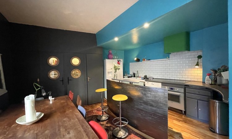 vente appartement en triplex de 130m2 + terrasse centre ville de Saint Etienne 